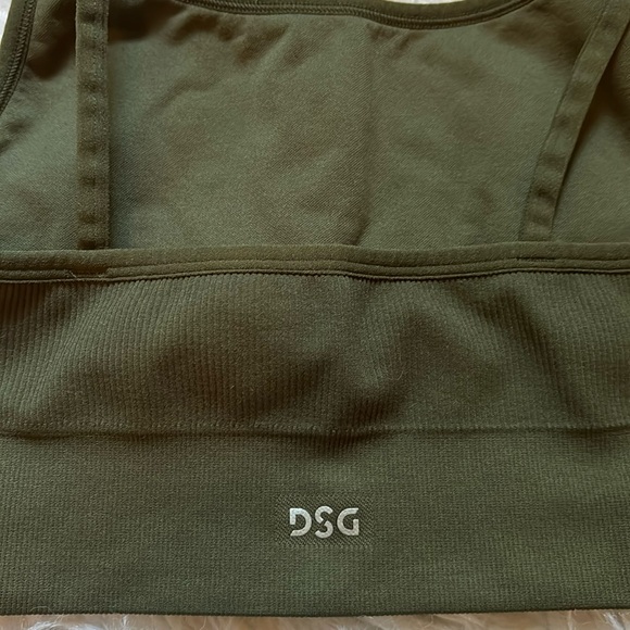 DSG Women's Seamless Fashion Ribbed Sports Bra, Size Small - Picture 7 of 8